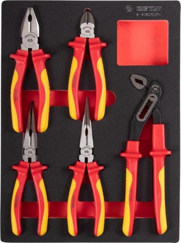 Диэлектрический набор инструмента KING TONY 9-40605GPV ложемент, 5 предметов