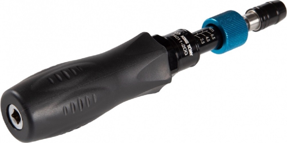 Динамометрическая отвертка KING TONY 34011-2DG "BIT", 1/4", 1,5-6,5 Hm, для левой/правой резьбы - изображение 3