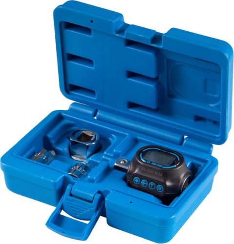 Динамометрический адаптер KING TONY DIGITAL 1/2" 40-200 нм, 4 пред., кейс 34417-1A - изображение 3