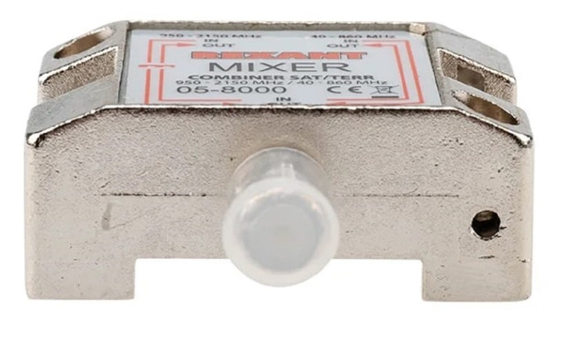 Диплексор REXANT 05-8000 (сумматор-делитель) SAT+TV - изображение 3