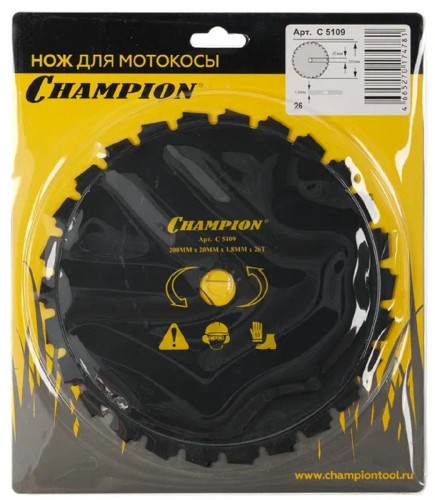 Диск  кустореза CHAMPION 26/200/20 (CLS-5800) (C5109) C5109 - изображение 4