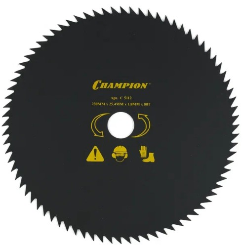 Диск  кустореза CHAMPION 80/230/25,4 (SRM-2305SI,SRM-2655SI) (C5112) C5112