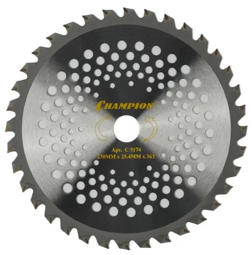 Диск  кустореза CHAMPION Dragon 36/230/25,4 (SRM-2305SI,SRM-2655SI) (C5174) C5174