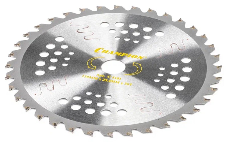 Диск  кустореза CHAMPION Ninja 36/230/25,4 (SRM-2305SI,SRM-2655SI) (C5181) C5181 - изображение 2