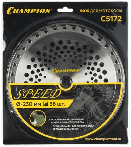 Диск  кустореза CHAMPION Speed 36/230/25,4 (SRM-2305SI,SRM-2655SI) (C5172) C5172 - изображение 4