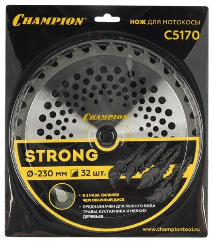 Диск  кустореза CHAMPION Strong 32/230/25,4 (C5170) C5170 - изображение 4