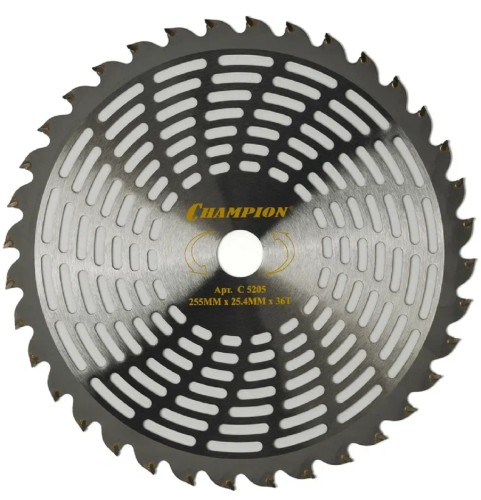Диск  кустореза CHAMPION Super Light 36/255/25,4 (SRM-330ES/SRM-350ES,4605) (C5205) C5205