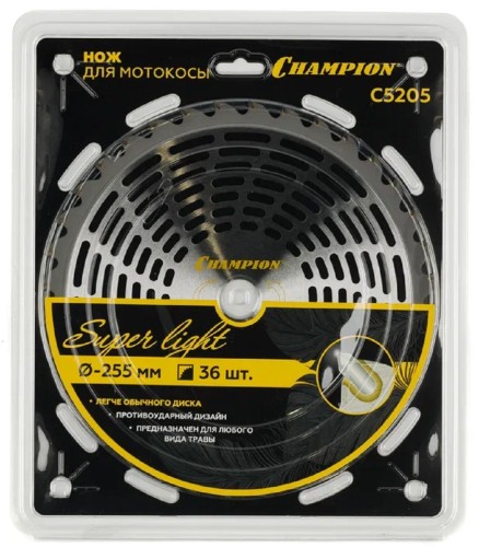 Диск  кустореза CHAMPION Super Light 36/255/25,4 (SRM-330ES/SRM-350ES,4605) (C5205) C5205 - изображение 4