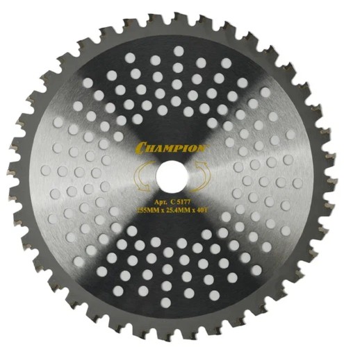 Диск  кустореза CHAMPION Tiger 40/255/25,4 (SRM-330ES/SRM-350ES,4605) (C5177) C5177