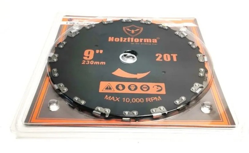 Диск кустореза HOLZFFORMA с 20 цеповыми зубьями PJ93318 - изображение 3
