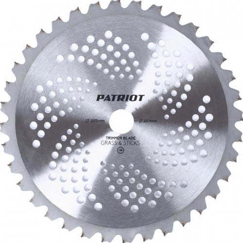 Диск  кустореза PATRIOT TBM-36 (255/25.4 - 36Т) твердосплавные зубья 809115221
