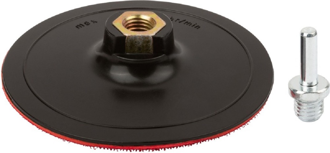 Диск опорный Cutop Profi с липучкой для дрели и УШМ 125 мм твердая 85-574