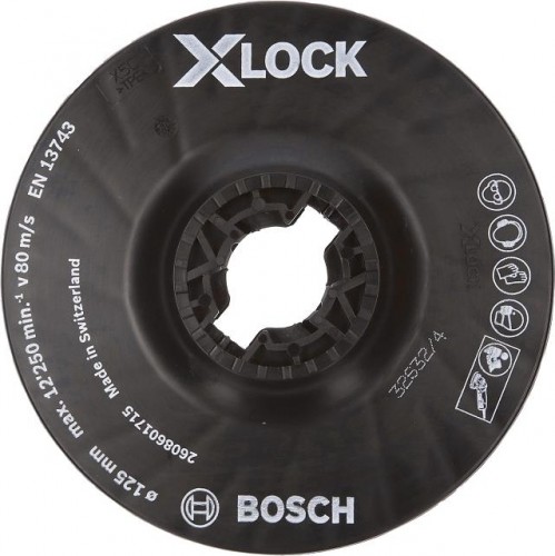 Диск опорный для УШМ  BOSCH X-LOCK 125 мм  PRO 2608601715