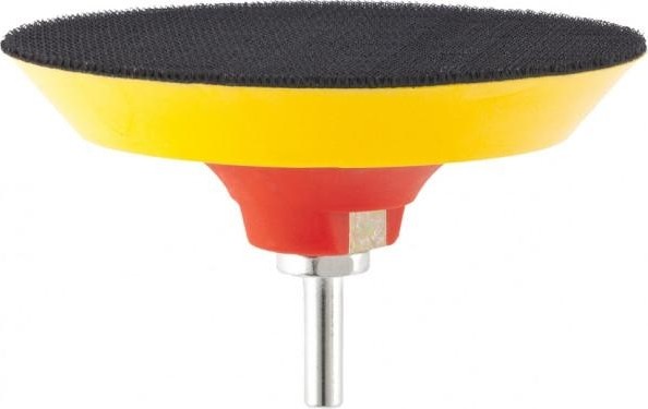 Диск опорный MATRIX 125 мм насадка для дрели и ушм с липучкой, мягкая// 76212