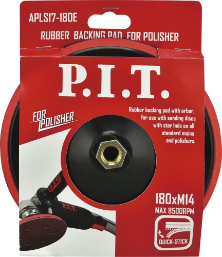 Диск опорный P.I.T. APLS17-180E для полировальной машины 180 мм М14х2,0 мм - изображение 2
