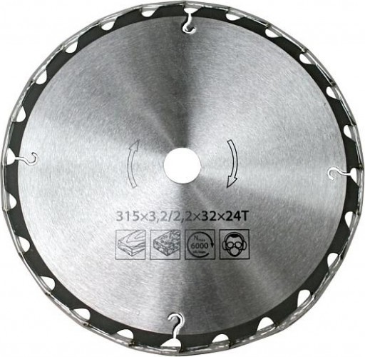 Диск пильный BELMASH 315х3,4/30х24Т RD128A