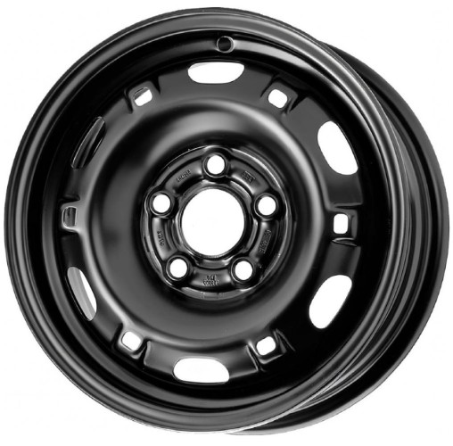 Диск штампованный GANZ R14 5J 5x100/57.1 ET35 Black GRN14007