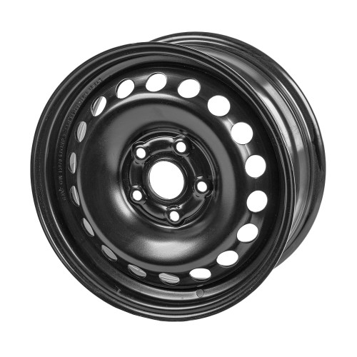 Диск штампованный GANZ R15 6J 5x112/57.1 ET43 Black GRN15070