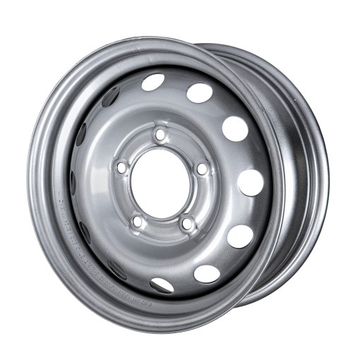 Диск штампованный GANZ R15 6J 5x139.7/98.6 ET40 Silver ваз 2123 GRN15083