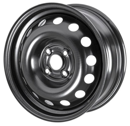 Диск штампованный GANZ R15 6J 4x100/60.1 ET50 Black GRN15041