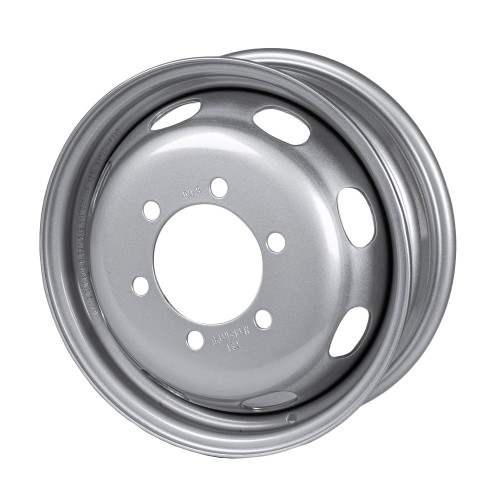 Диск штампованный GANZ R16 5.5J 6x170/130.1 ET105 Silver газель усилен.(1250кг) GRN16002