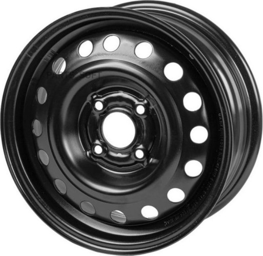 Диск штампованный GANZ R16 6.5J 4x100/60.1 ET37 Black GRN16034