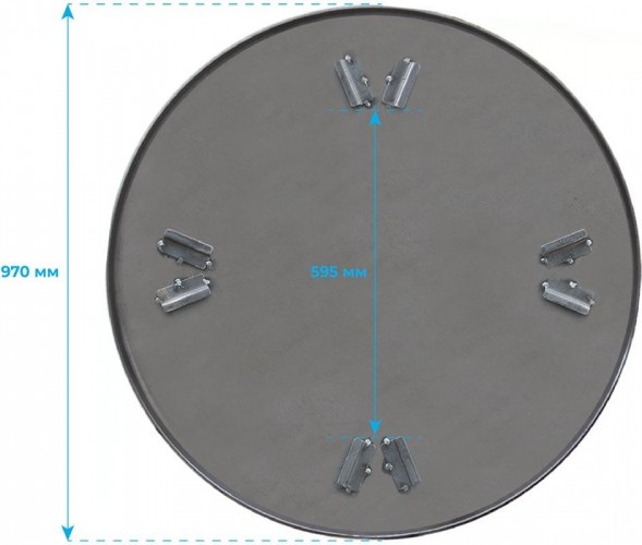 Диск ТСС для DRD2000H (D=970) 074119
