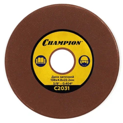 Диск заточной CHAMPION (3/8",0,404") 108х4,8х22,2 (C2031) C2031