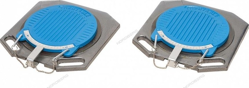 Диски поворотные NORDBERG ТР2 для 4-х стоечного подъемника (комплект 2 шт.)
