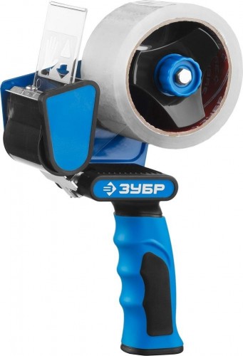 Диспенсер для скотча ЗУБР ЭКСПЕРТ клейких лент двухкомпонентная рукоятка, до 50мм 12015 - изображение 4