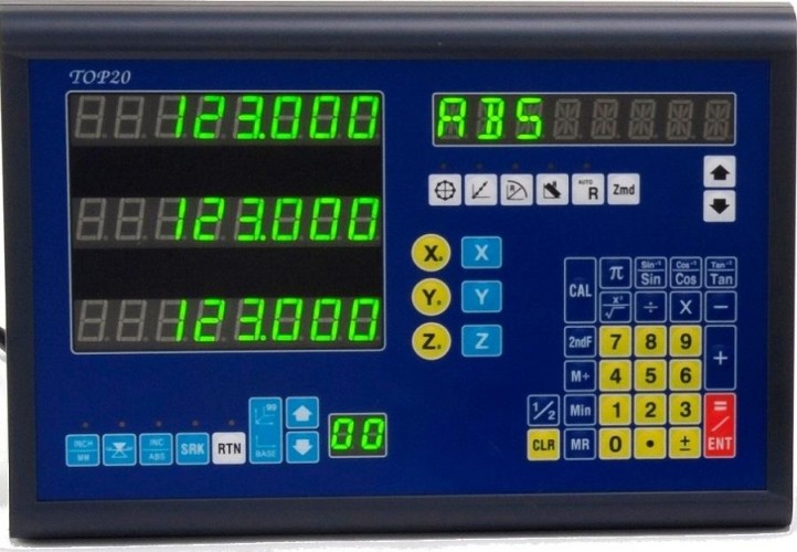 Дисплей цифровой индикации PROMA TOP20-3M 3 оси,  разъем DB9 12500012