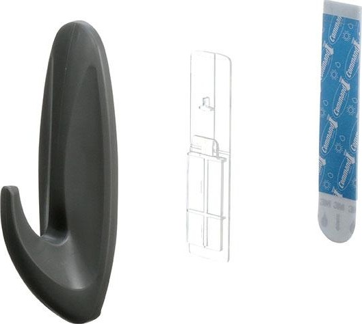 Дизайн-крючок большой 3M Command® OUTDOOR 17083BZ-AWCEE 1 шт./2 бел.полоски 7100094368 - изображение 2