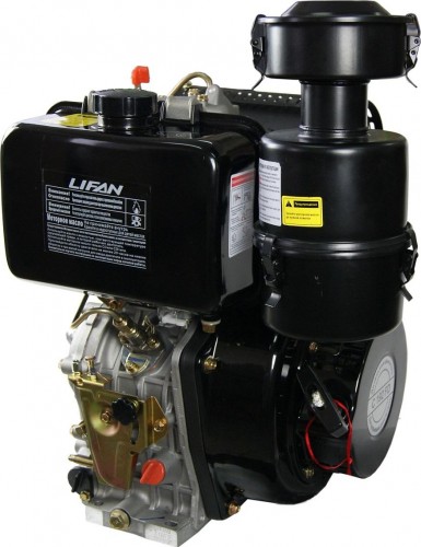 Дизельный двигатель LIFAN C192FD 6А 15 л.с. (вал 25 мм, 6А, электростартер) - изображение 3