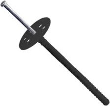 Дюбель  10 х 120 изоляционный с металлическим гвоздем 124878