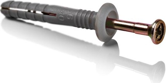 Дюбель 6 х 40 гвоздевой с цилиндрической манжетой 125222