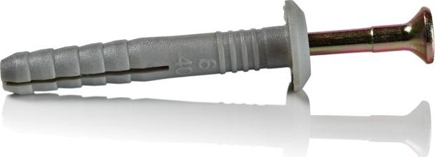 Дюбель 6 х 40 гвоздевой с цилиндрической манжетой 125222 - изображение 2