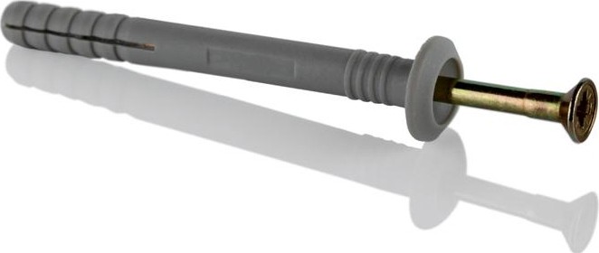 Дюбель 6 х 80 гвоздевой с цилиндрической манжетой 153857