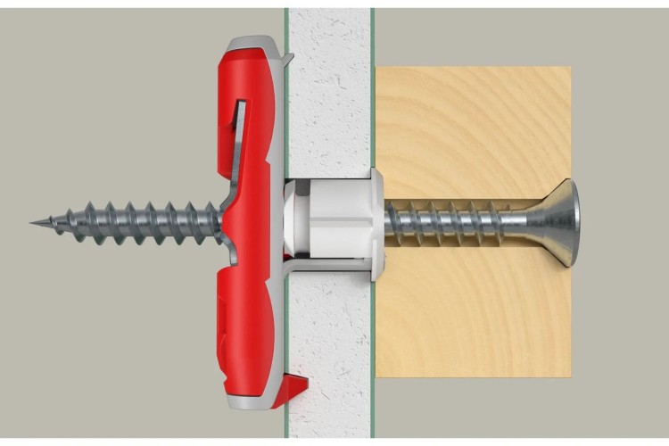 Дюбель для листовых материалов FISCHER DUOTEC 10 (уп. 20 шт.) 577285 - изображение 2