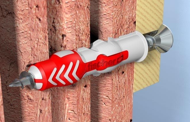 Дюбель FISCHER DUOPOWER 14 х 70 универсальный нейлоновый - изображение 4