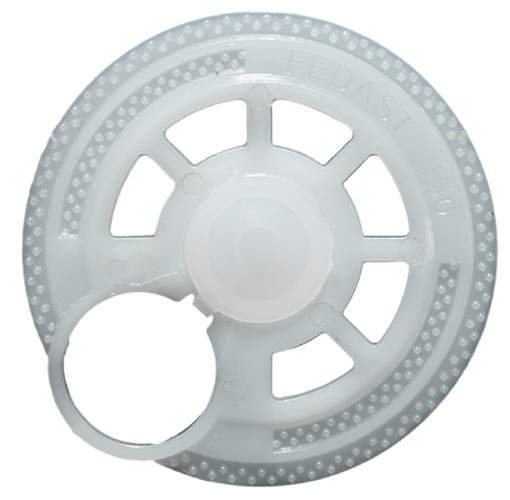 Дюбель-гриб FEDAST FD100IN-62 тарельчатый 100 мм, с крышкой (100 шт/уп) - изображение 2