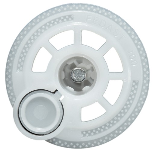 Дюбель-гриб FEDAST FD100IN-62 тарельчатый 100 мм, с крышкой (100 шт/уп) - изображение 3