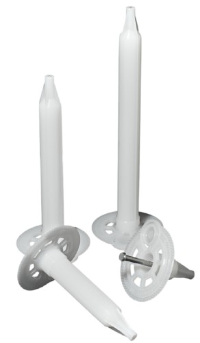 Дюбель-гриб FEDAST FD120IN-62 тарельчатый 120 мм, с крышкой (100 шт/уп) - изображение 4