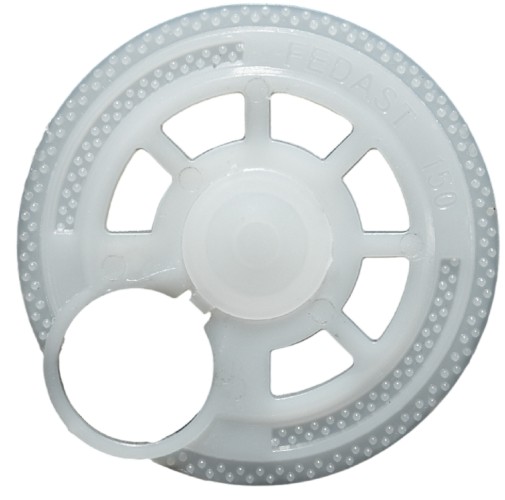 Дюбель-гриб FEDAST FD50IN-62 тарельчатый 50 мм, с крышкой (200 шт/уп) - изображение 3