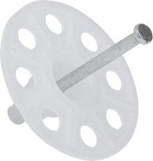 Дюбель-гриб FEDAST IN 20 (уп.250 шт.) тарельчатый с гвоздем FD20IN