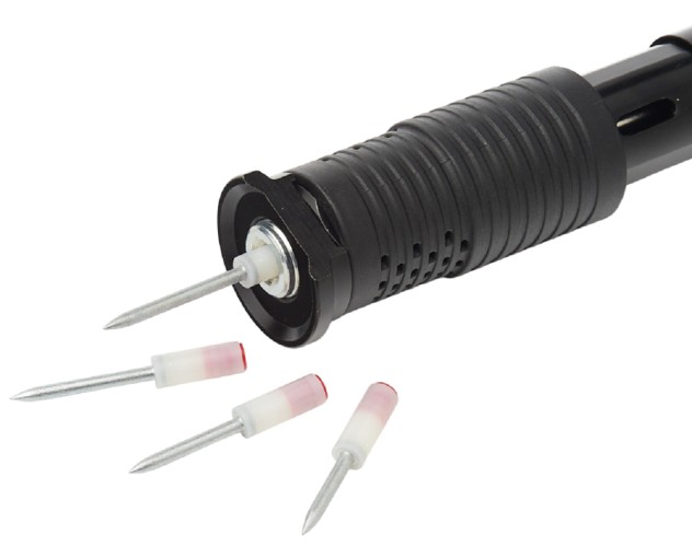 Дюбель-гвоздь монтажный FEDAST PA42 пироксилиновые, 42 мм, красный, 500 шт/уп. FDPA42 - изображение 2