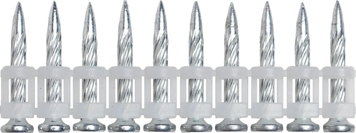 Дюбель-гвоздь монтажный FEDAST fd2725sbp 2.7х25 мм, винтовой (1000 шт/уп) - изображение 2