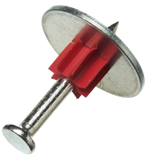 Дюбель-гвоздь монтажный FEDAST FD-DNW32P8 по бетону с шайбой dnw 32 мм (100 шт./уп)