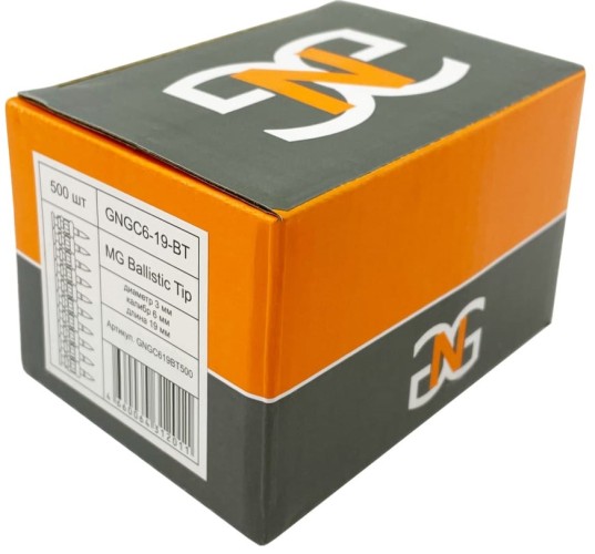 Дюбель-гвоздь монтажный GNG C6-19-BT (уп. 500 шт.) GNGC619BT500 - изображение 2