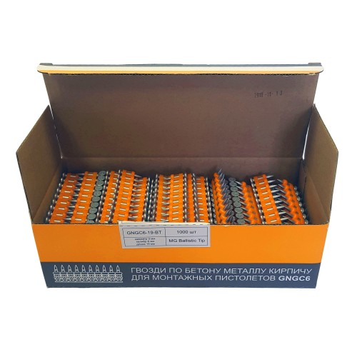 Дюбель-гвоздь монтажный GNG C6-22-BT (уп.1000 шт.) GNGC622BT - изображение 4