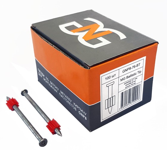 Дюбель-гвоздь монтажный GNG GNP8-70-BT (уп.100 шт.) GNP870BT